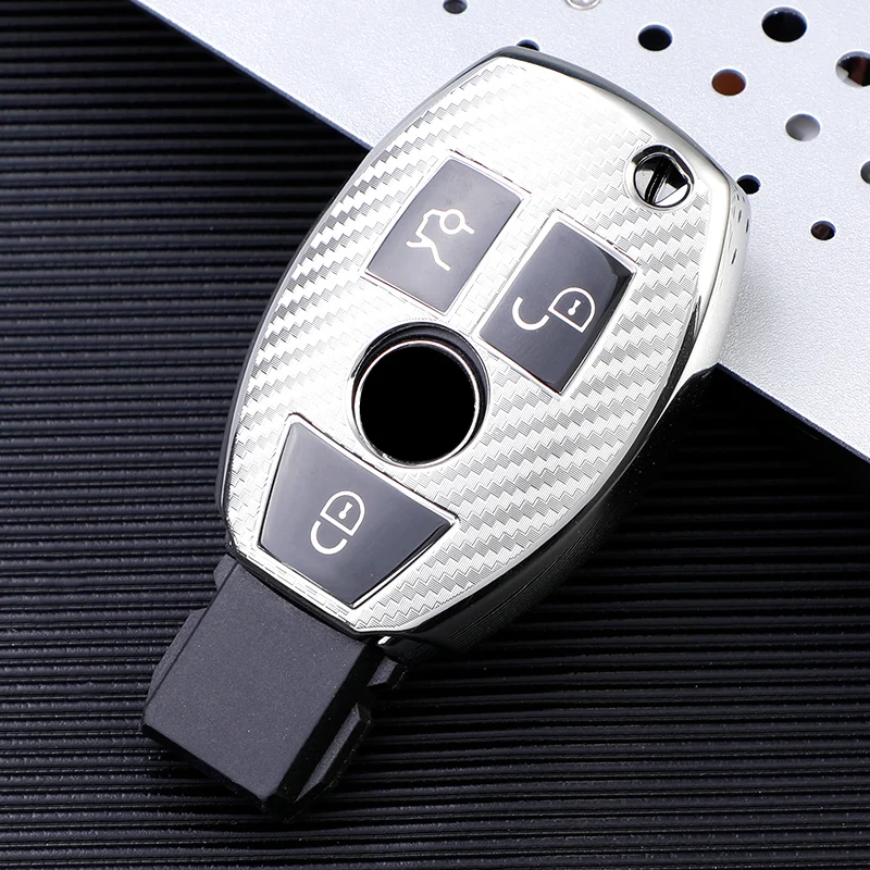Чехол для автомобильного ключа Mercedes Benz C E M S CLK GLK GLC G Class CLA GLK350 GLA 250 C300 AMG 2019 300