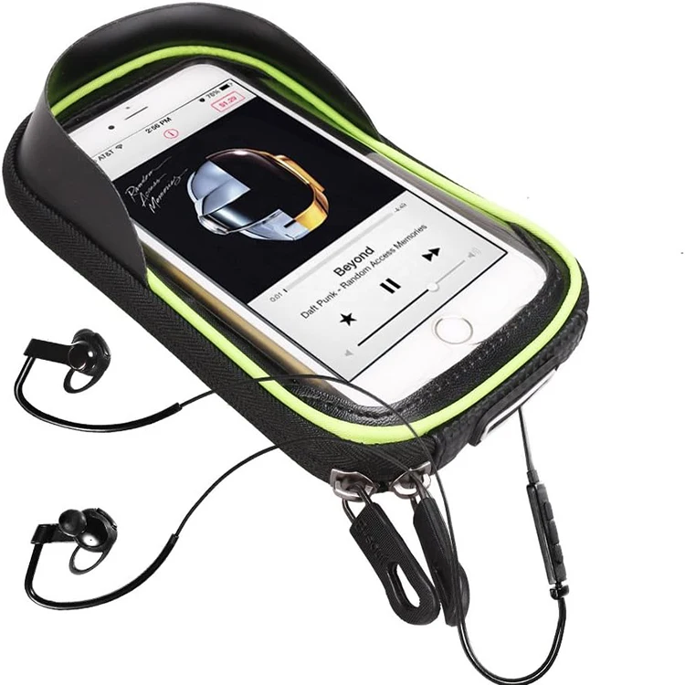 Well Designed Waterproof Bike Frame Crossbar Bag With Phone Holder