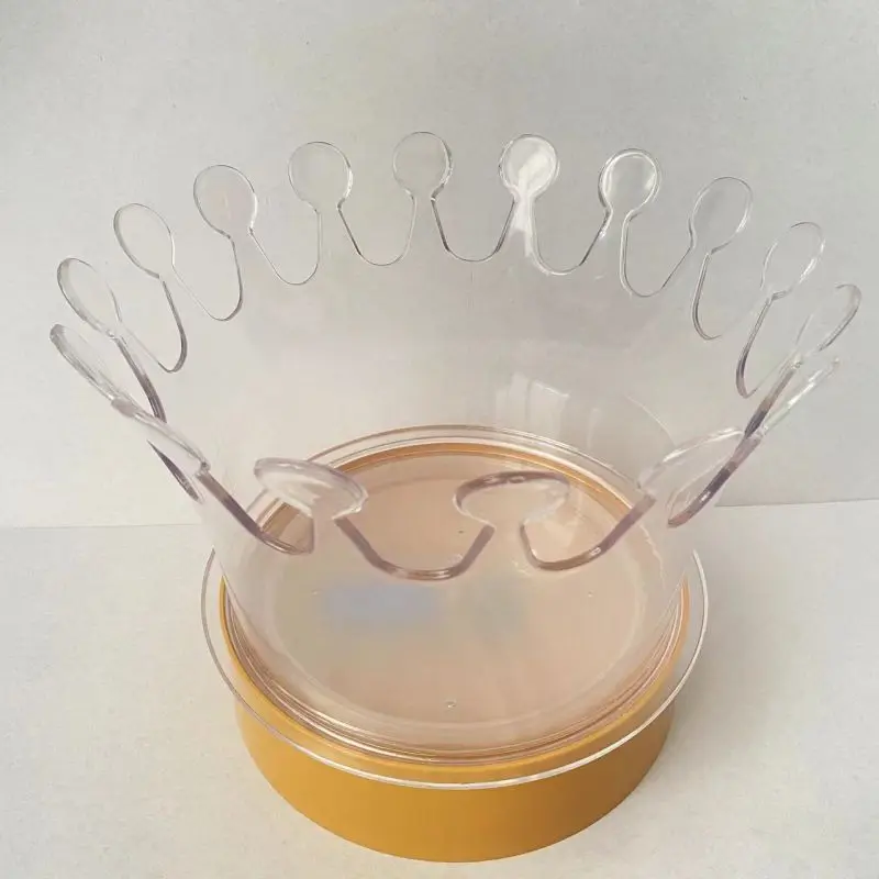 Beer Large Ice Bucket Champagne LED Plastic Luxury Big Crown Shape 12L PC Party Transparent Buckets, Coolers & Holders 50pcs