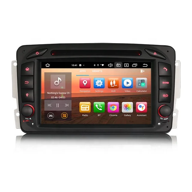 Erisin ES8563C 7-дюймовый carplay DAB DSP Android 12 Автомобильный gps стерео для Mercedes Benz Viano Vito W463 W203 W209