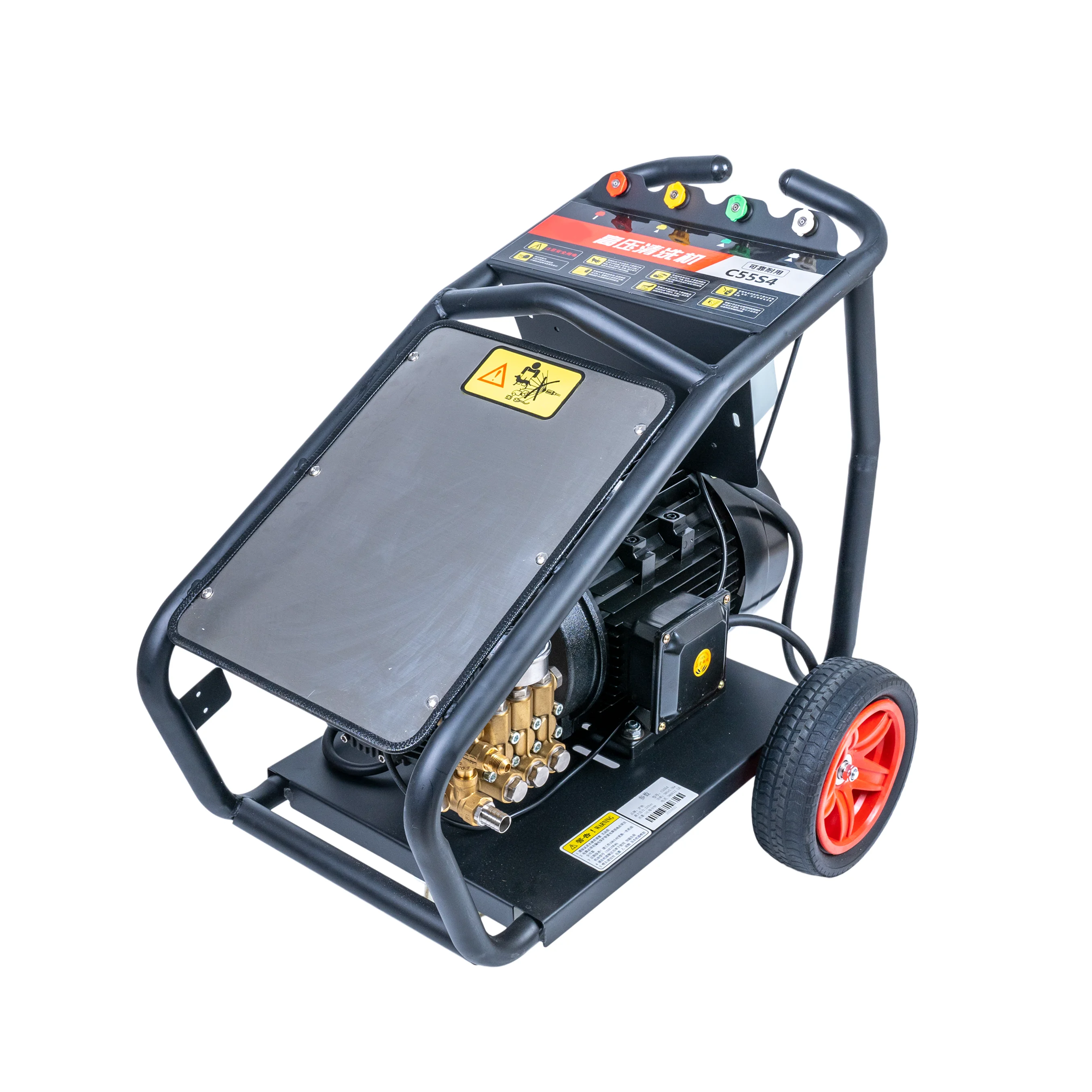7.5KW Motor 380V Cold Water 200Bar 2950Psi For Car Clean Electric High Pressure Washer