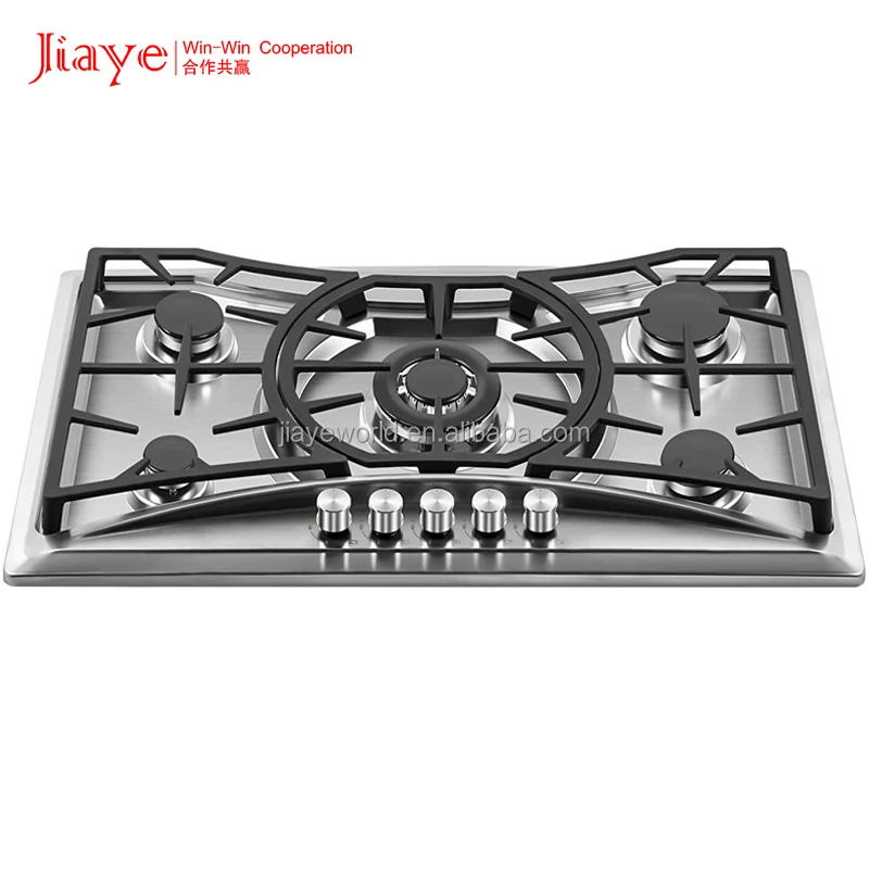 Best Reasonable Price Gas Cooker 5 Burner Cast Iron LPG 5 Burners Stove
