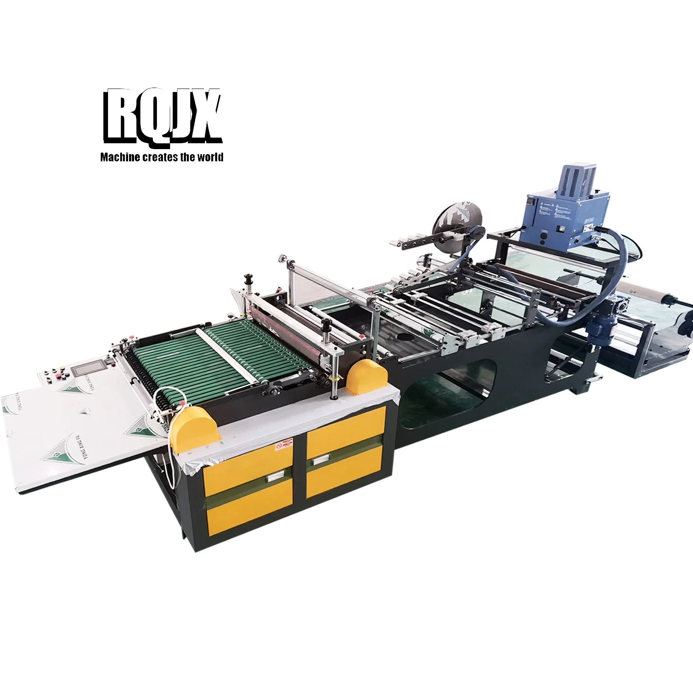 biodegradable carry 3 side seal ziplock shopping nylon bag making machine niger price