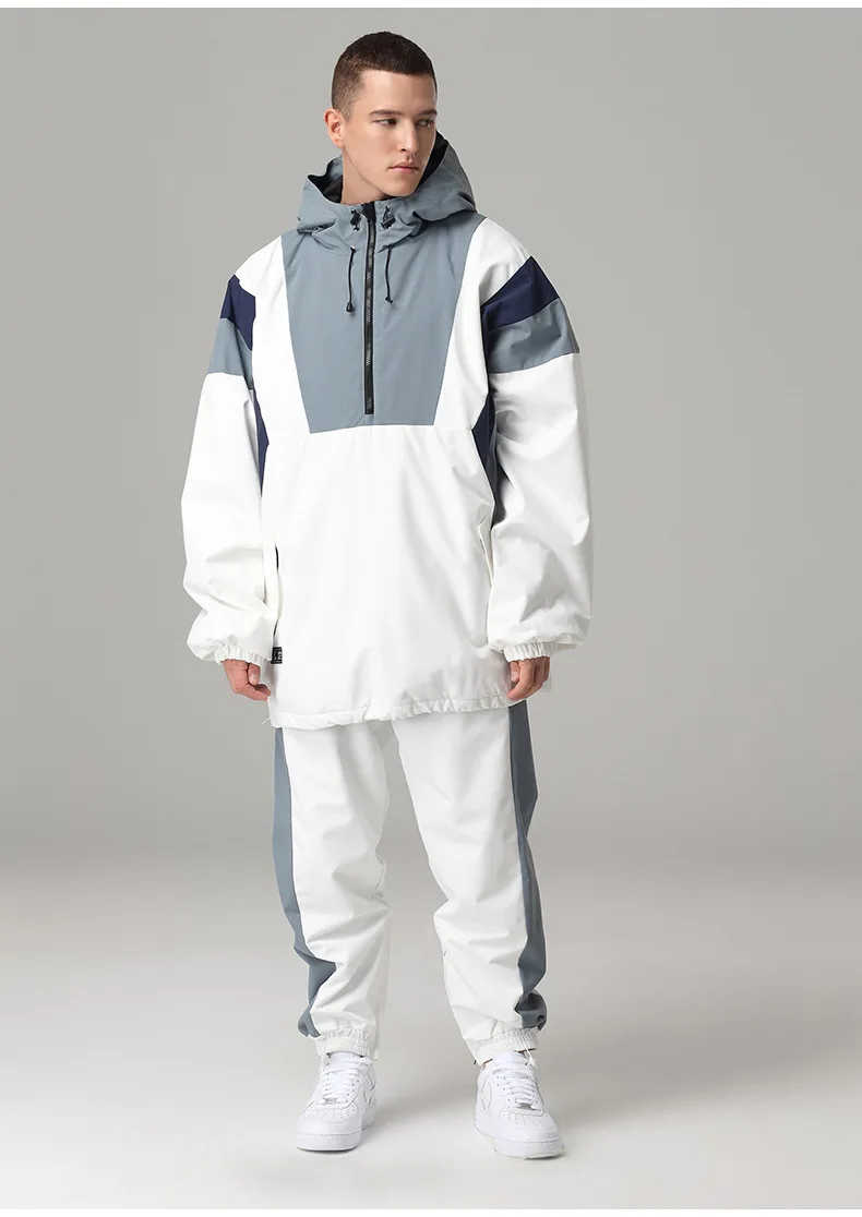 New Style Outdoor Mens Snowboarding Jacket And Pants Mens Snowboarding Outfit Waterproof Windbreaker Snow Jacket And Trousers