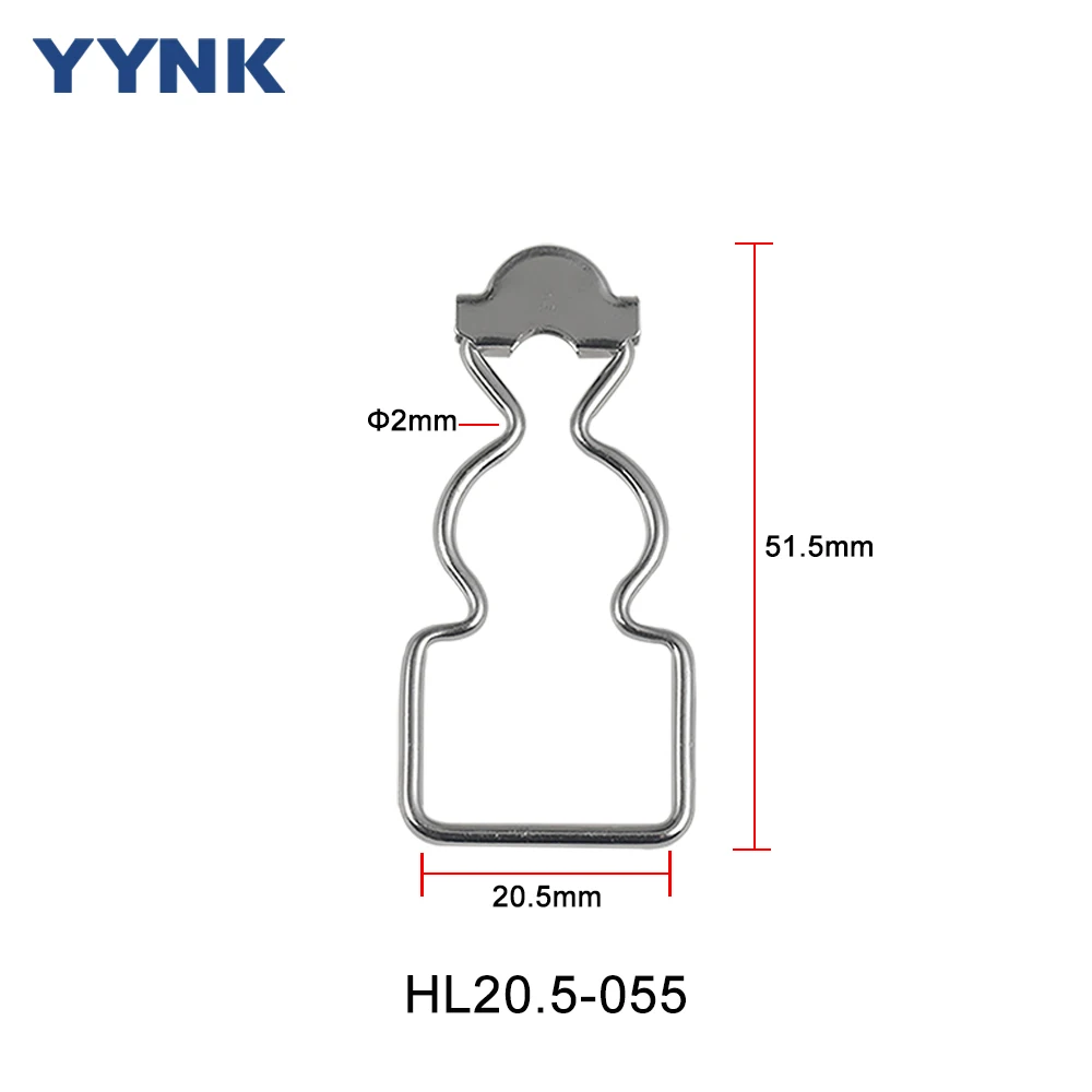 22 Years Manufacturer Wholesale 20MM Adjustable Suspender Buckles Custom Metal Brass Gourd Buckle for Overalls Jeans Pants