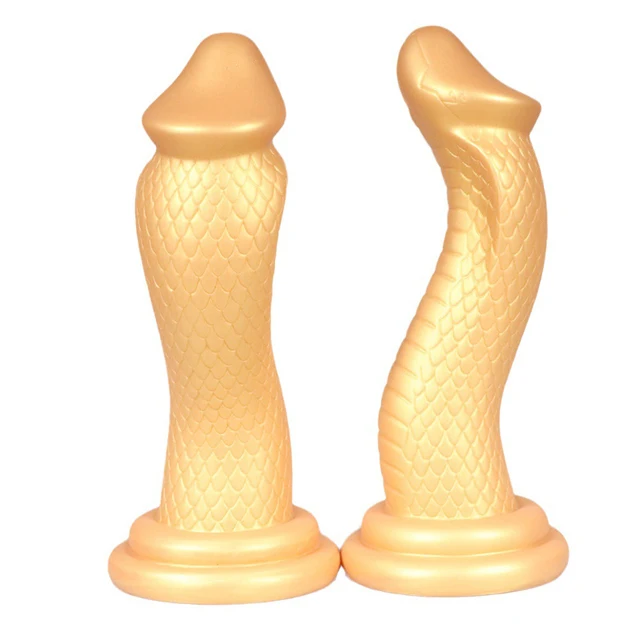 Snake Large Monster Dildo With Strong Suction Cup Silicone Animal Penis Plug G-spot Prostate Stimulatie Sex Toy For Men Women