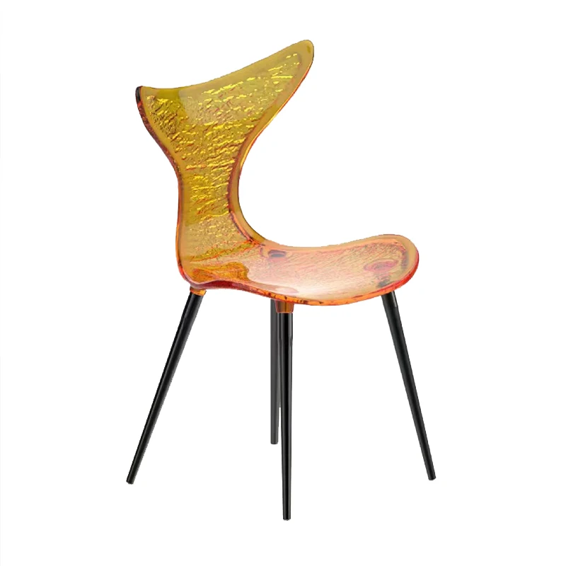 Modern Creative high quality casual dining chair Nordic transparent acrylic plexiglass acrylic chairs