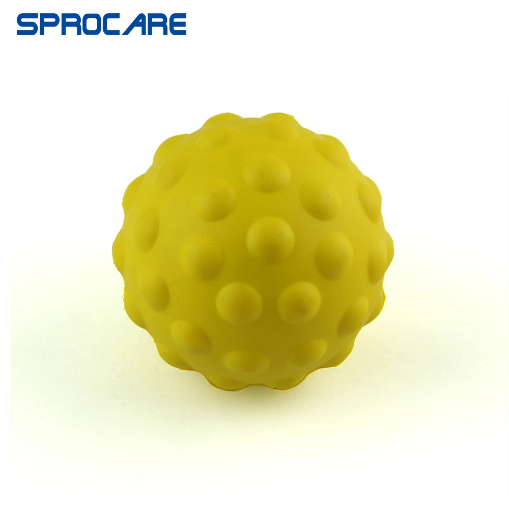 Mobility deep tissue spiky PU massage ball custom logo for foot hand&body massage,yoga equipment therapy tool wholesale