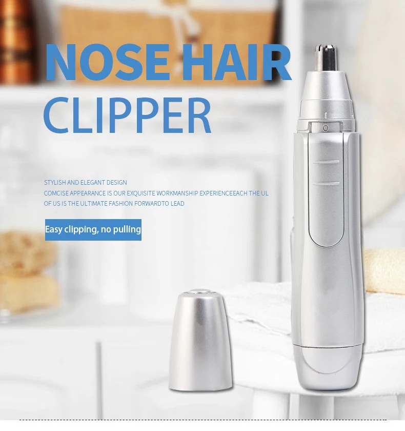 Hot sell Portable low noise washable shaving artifact safe and painless nose hair