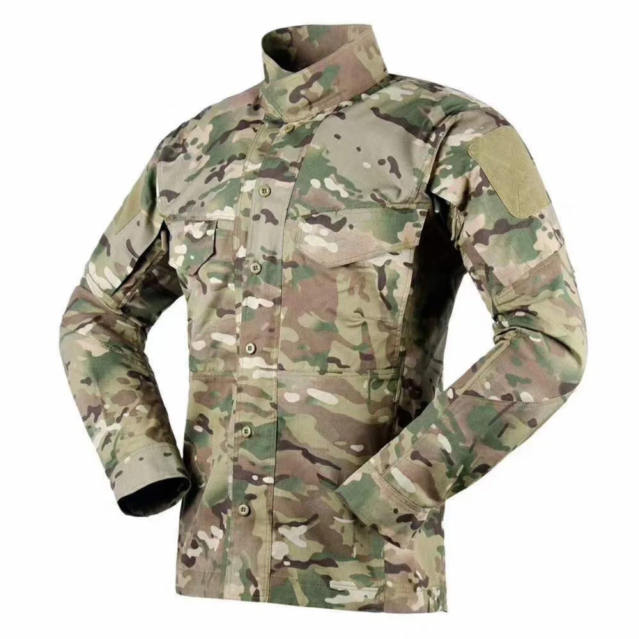 Outdoor Digital Woodland Camouflage Waterproof Military Army Shirt Military Uniform