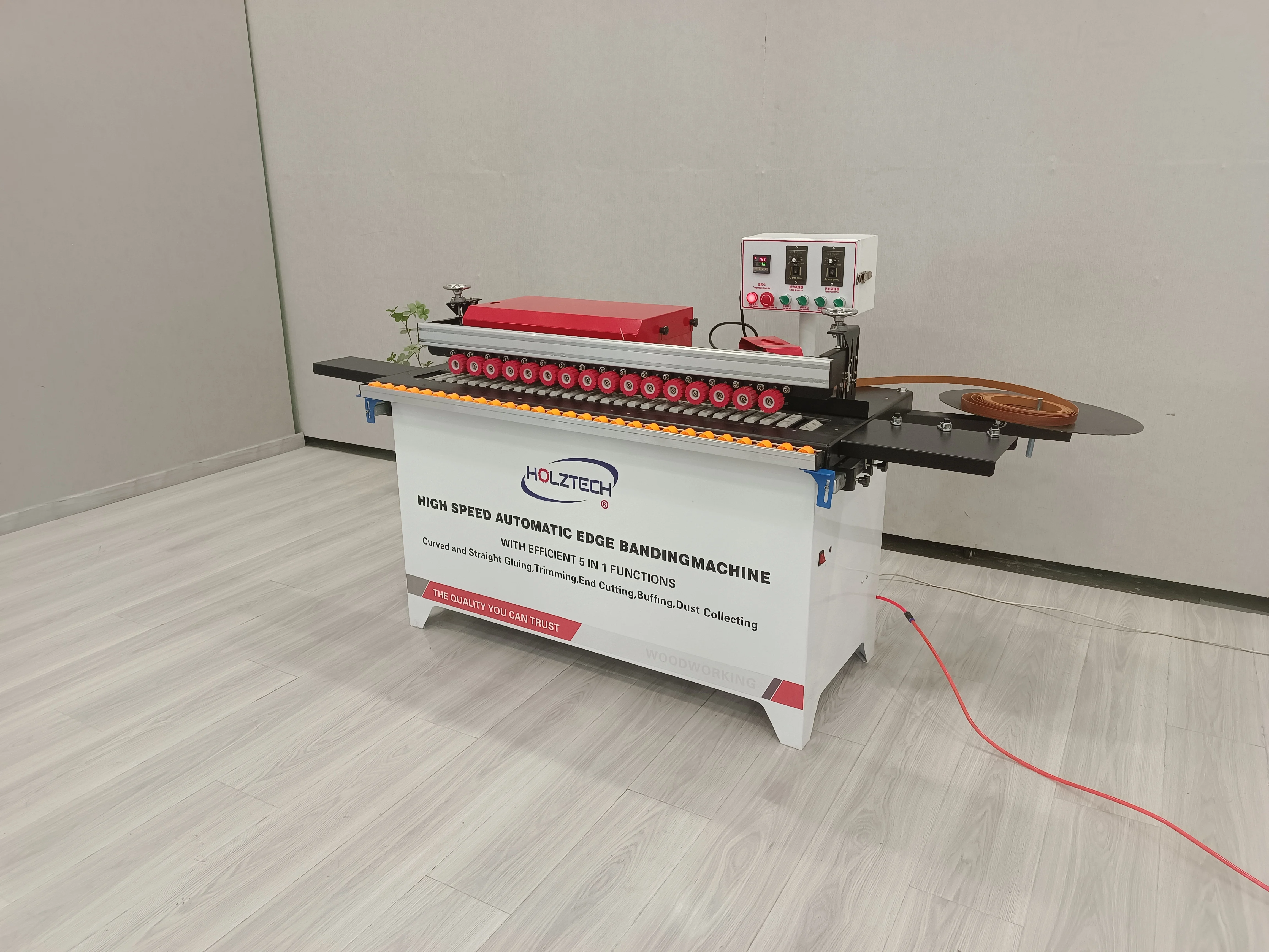 HT500 Manual Edge Banding Machine Portable PVC  High Speed Automatic Edge Banding Machine