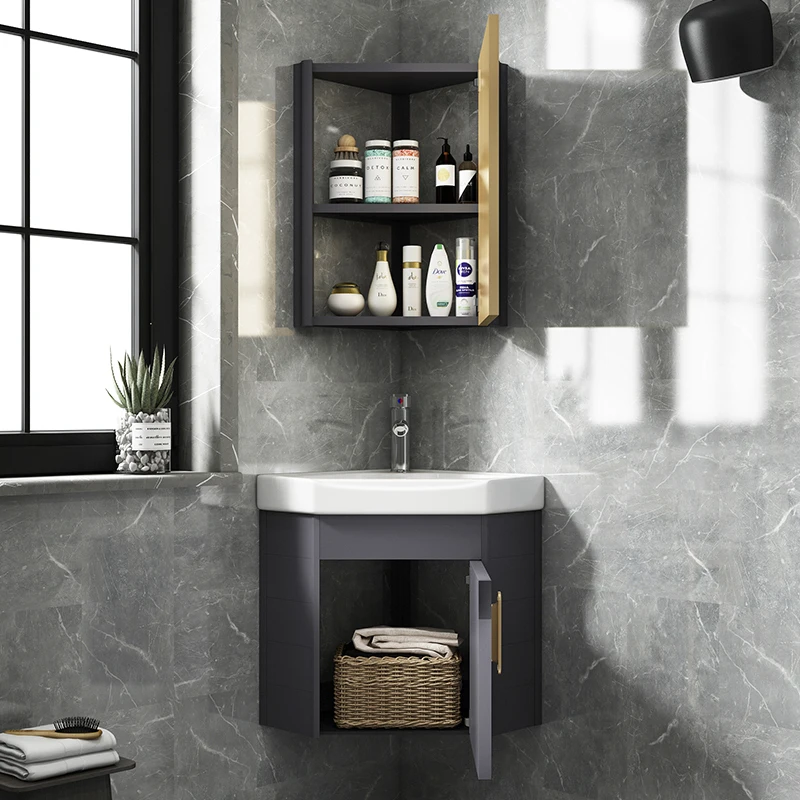 bathroom sink cabinet luxury wall-mounted corner small apartment bathroom cabinets  turkey over the toilet