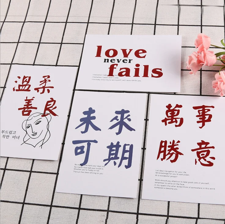 Lns Wind decoration Photo Props  Chinese Retro Blessing Text Wall Decoration