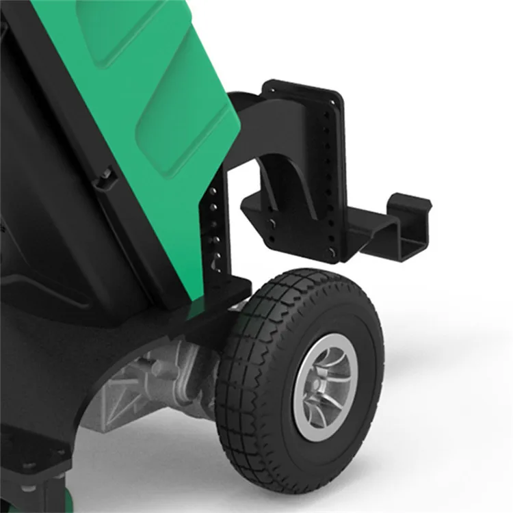 Light duty 1ton Automatic Walking Type Electric Tow Tractor With Ce Certificate