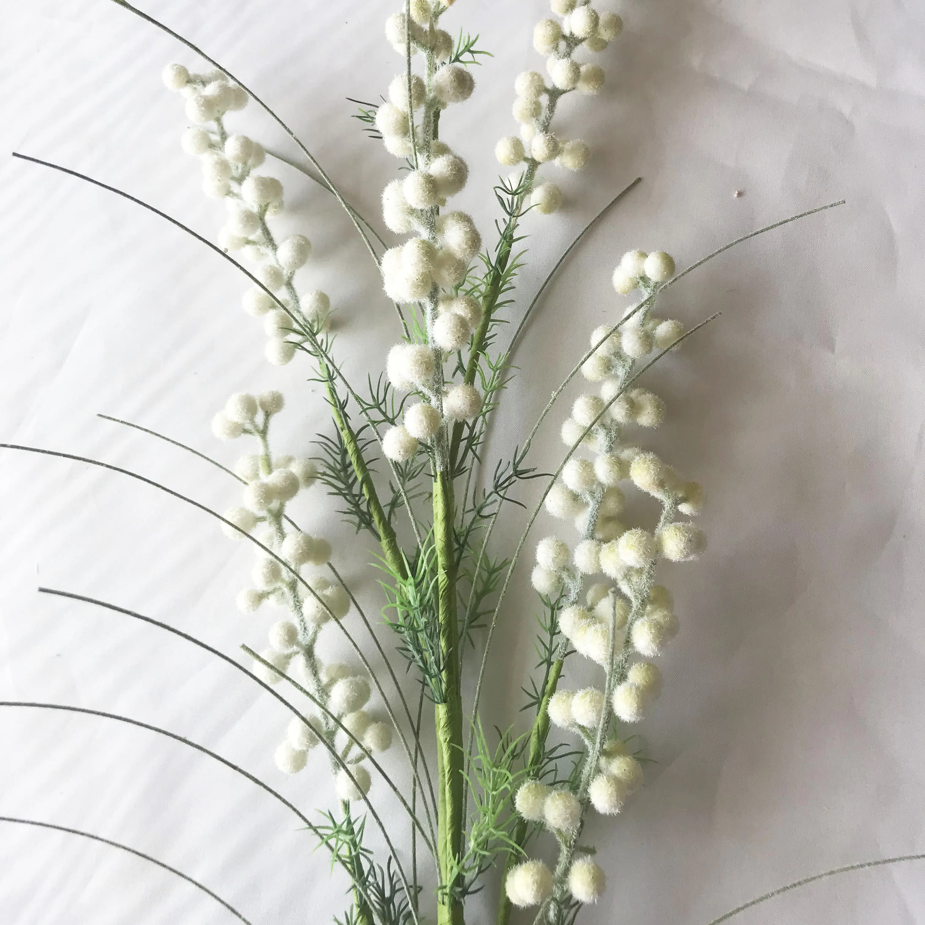 
artificial white flowers and velvet poinsettia and felt flower for wall Christmas home hotel decoration 