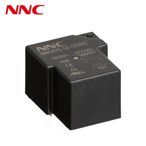 NNC electrical relay NNC67E-1Z (T90) with 5pins 30A 40A PCB nais DC12v relay