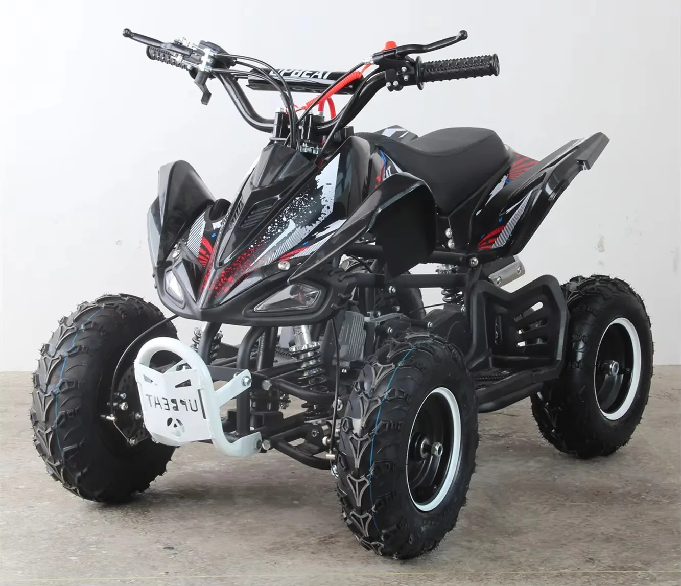 High Performance 49cc Mini ATV Snowmobile Polaris Electric Snowmobile Sled with 2 Stroke Air-Cooled Engine Mountain Style
