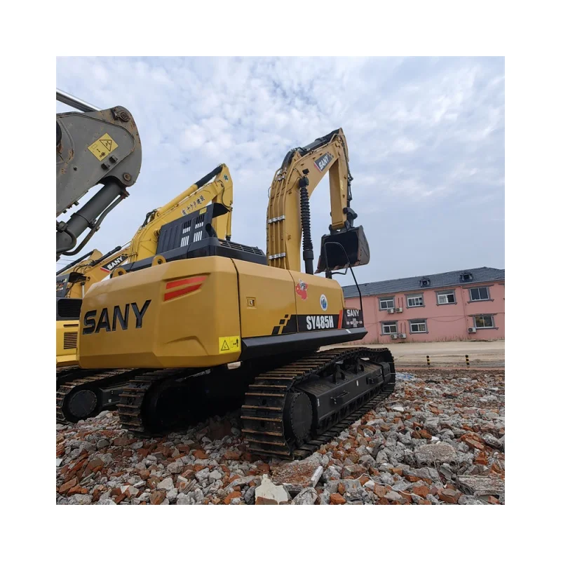 Крупное строительное оборудование экскаватор SANY485H Китай подержочный гусеничный станок 48 5 тонн SANY485