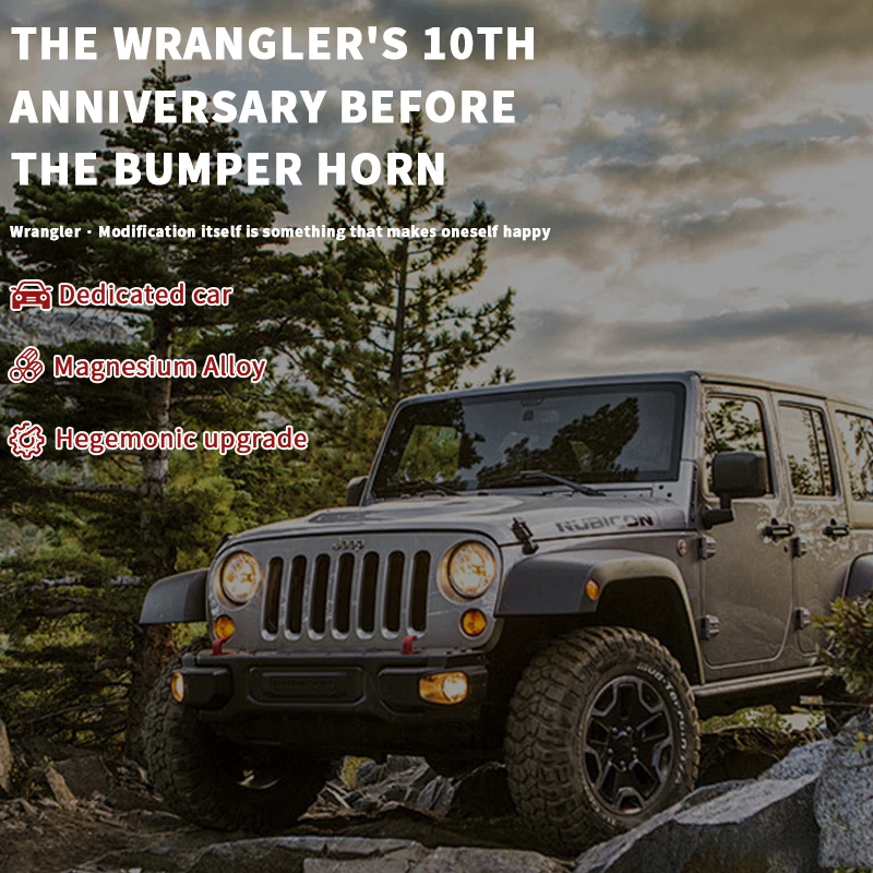 18-24 JL new Wrangler Gladiator Wrangler JT 10th anniversary modified classic front and rear bumpers