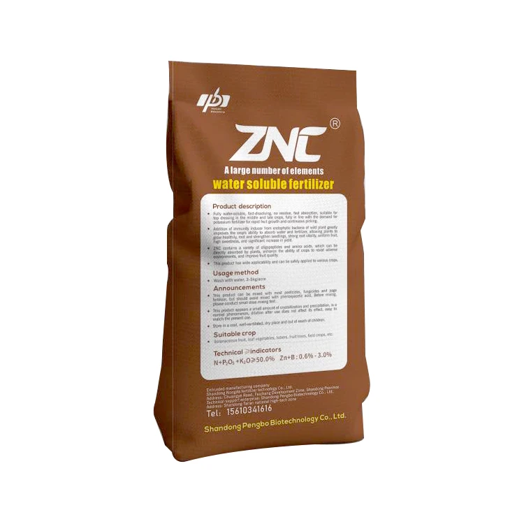 High Performance Water Soluble Fertilizer With Large Number Of Elements