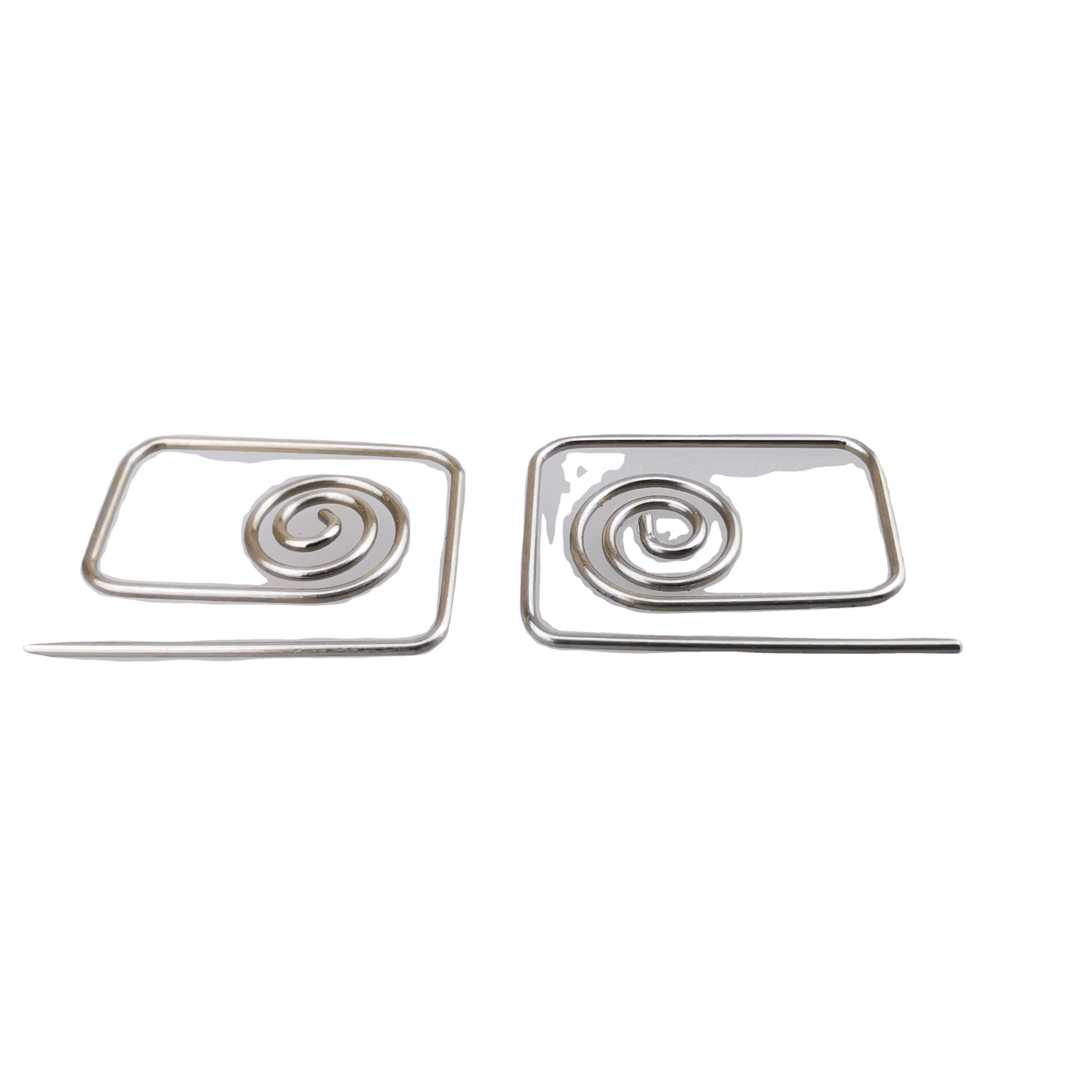 OEM Custom Shaped Rectangular Compression Coil Spring Stainless Steel Material