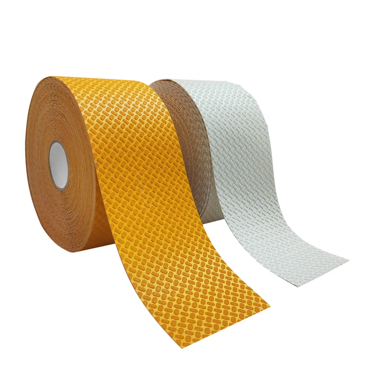 Yellow Engineer Grade Temporary Reflective Permanent Pavement Marking Tape, Extended Life Highway Tape