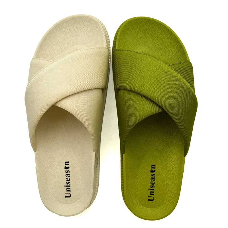 Оптовая продажа дешевые домашние и наружные тапочки супер мягкие на верхней платформе