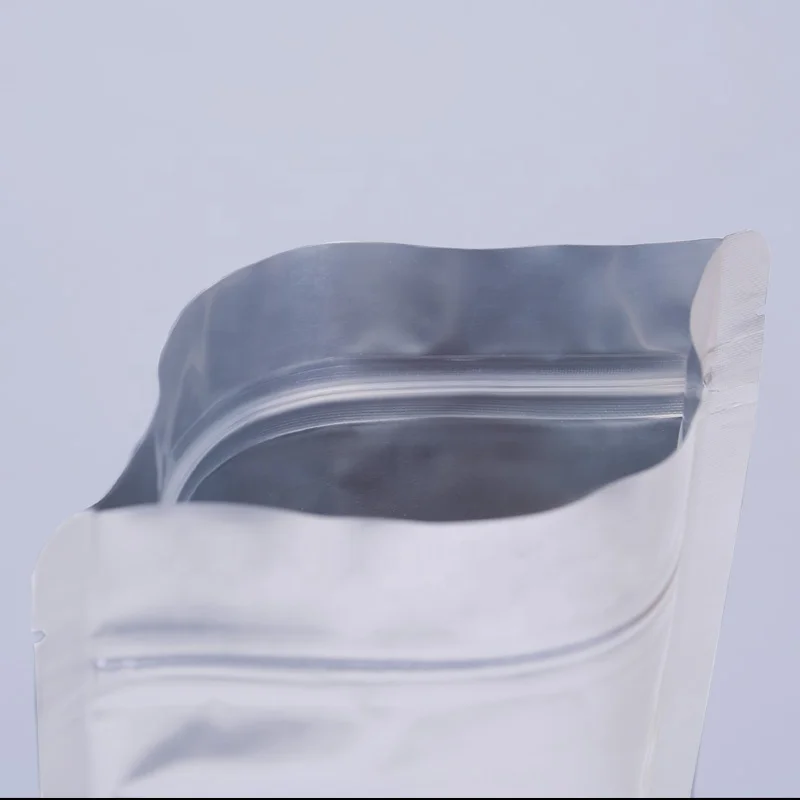 Thin Zip Packaging pouch zipper Lock Aluminium Foil Bag For Seed