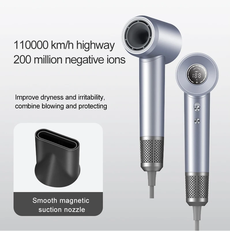 Professional Customized 1600W One Step Blow Hair Dryer Set Electric Hair Salon Home Use High Speed 110000 RPM Hair Dry Machine