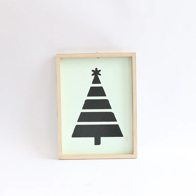 
Wholesale High Quality Wooden Frame with Painted Nails String Folk Arts 