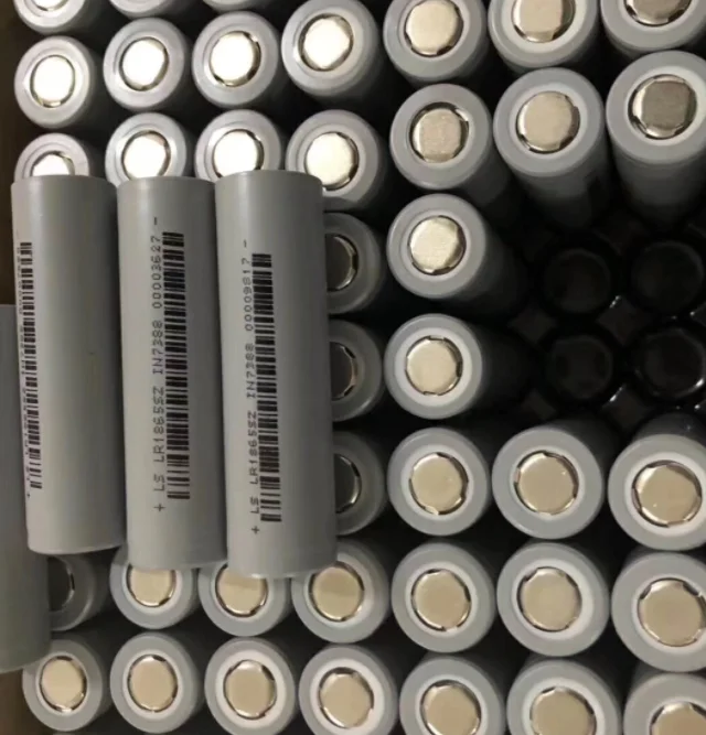 Rechargeable 1500times cycle at 80% capacity battery 18650 3.7v li ion battery cell 2000mah 2500mah 2600mah