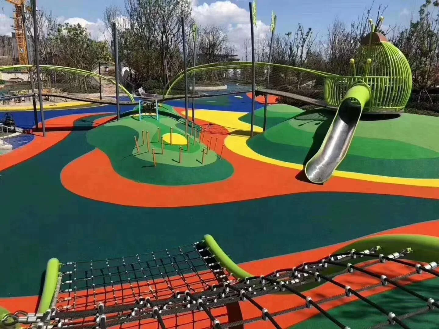 Заводская поставка, EPDM резиновые гранулы, этиленпропиленовый диеновый мономер, EPDM, покрытие для пола, залито, для игровых охранников