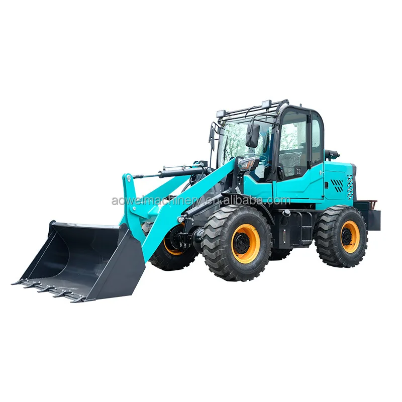 Mini Wheel Loader Front End Loader With CE Certificate Mini Wheel Loader 800kg For Gardeners