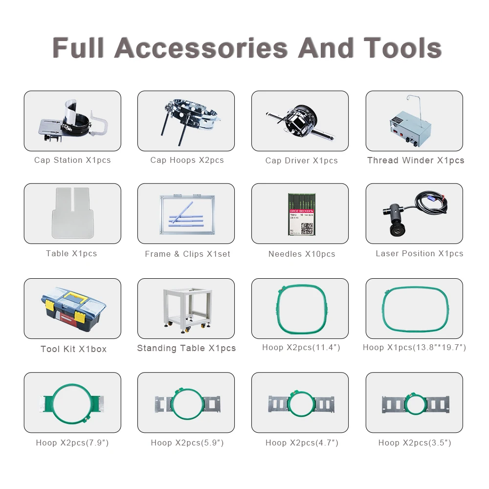 BAI  available in all sizes cap computerized automatic embroidery machine 3d embroidery supplier