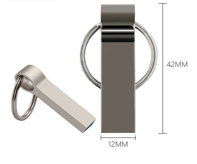  Металлический USB флеш-накопитель 64 ГБ 4 8 32 карта памяти 128 водонепроницаемый накопитель 16