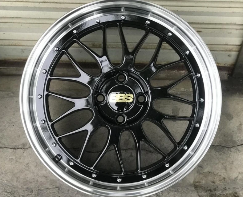 Flrocky passenger car wheels aftermarket for toyota17-inch car wheel 4*100 4*114.3 5*100 5*114.3et35 45 17*7