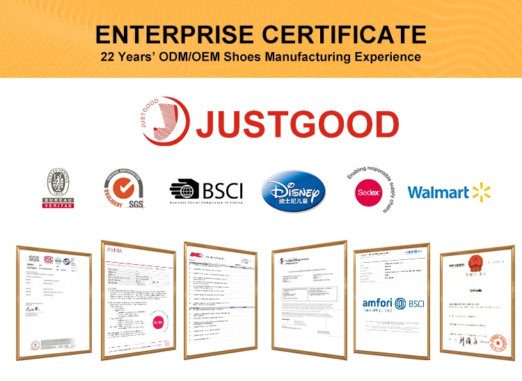 JUSTGOOD Custom Logo China Footwear Shoes Breathable Sneakers Wholesale Trendy Sports Shoes