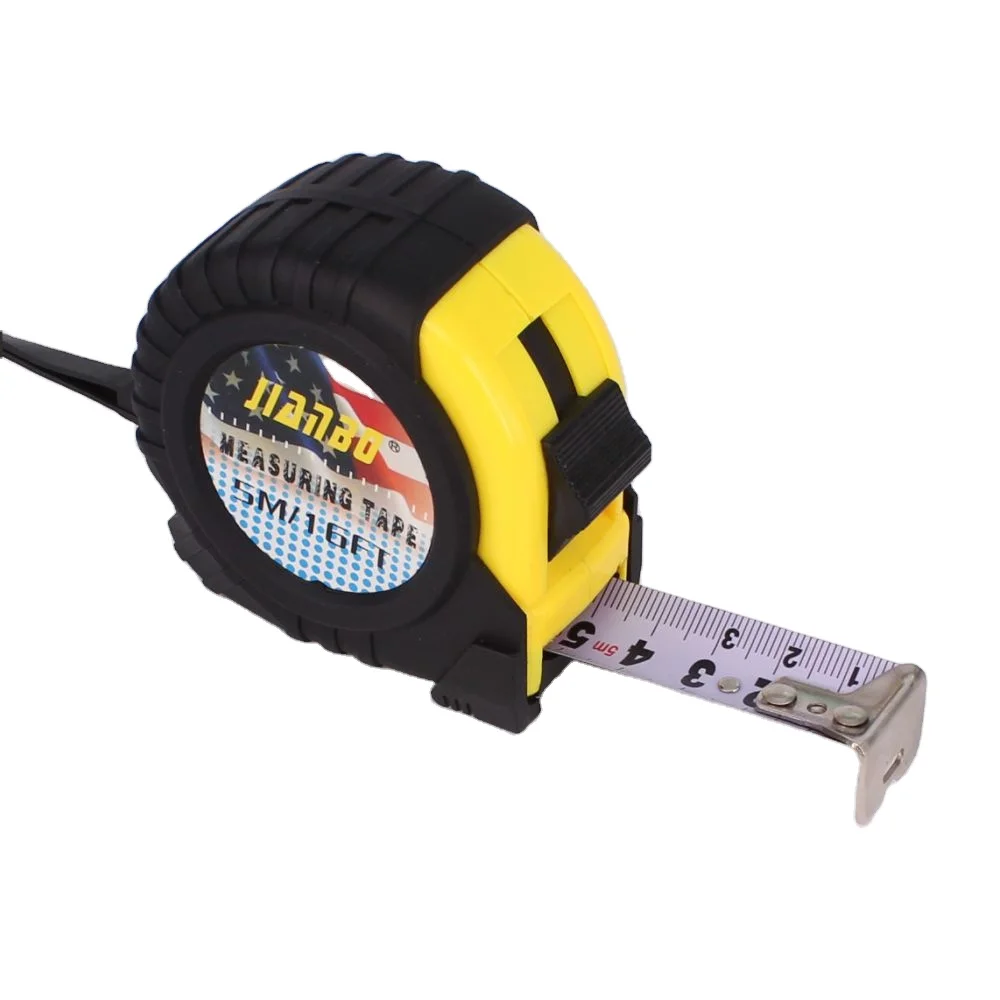 Factory direct supply rubber coated measuring 3m 5m 7.5m steel tape measure