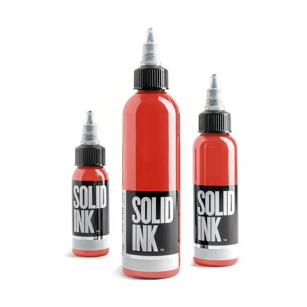 Cheap price Solid Ink Tattoo 1 oz 30 ml temporary tattoo ink waterproof for body art