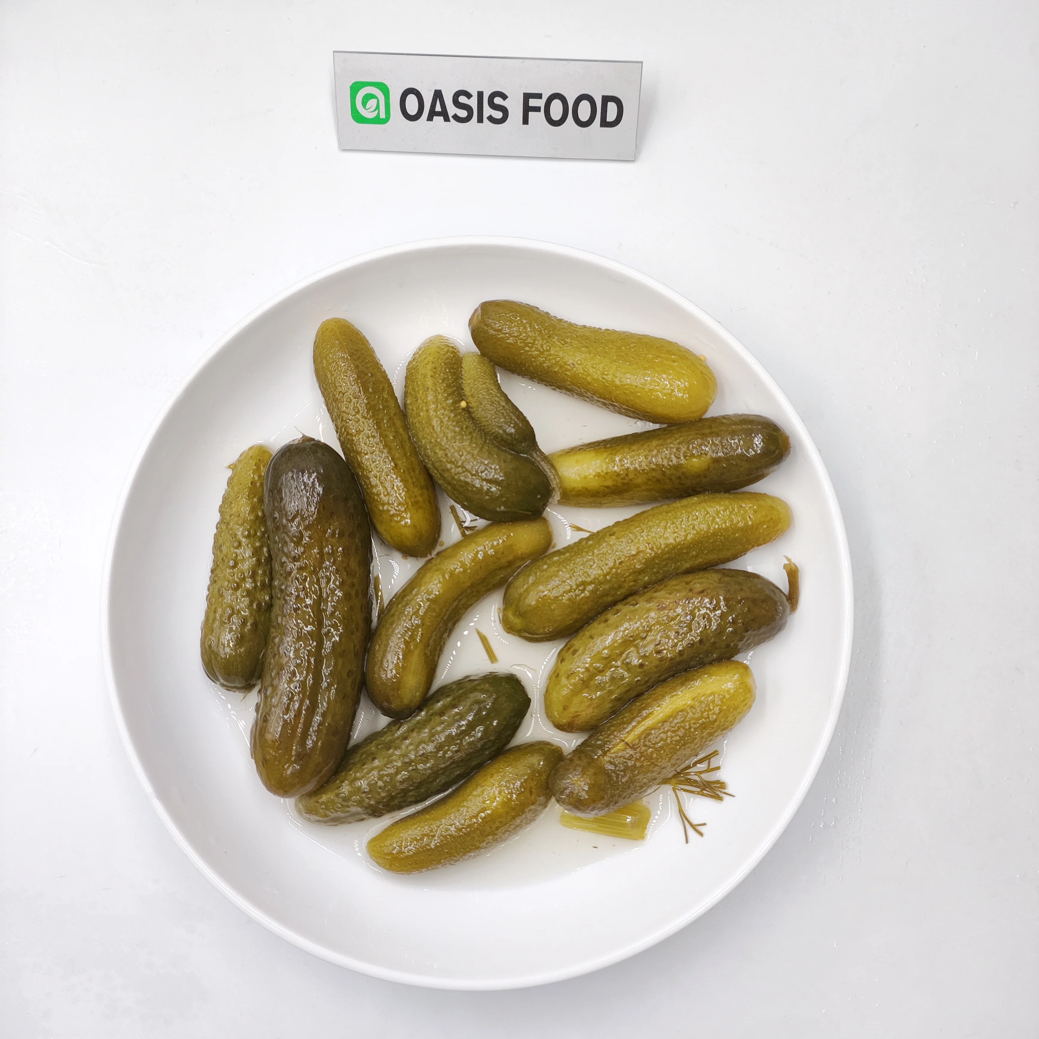 Factory Supply Delicious Pickled Cucumber in Canned Gherkins Pickles Canned Vegetable Delicious Fresh Canned Food