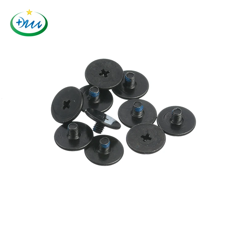 M2*3mm black large flat head cross laptop Hard Disk screw