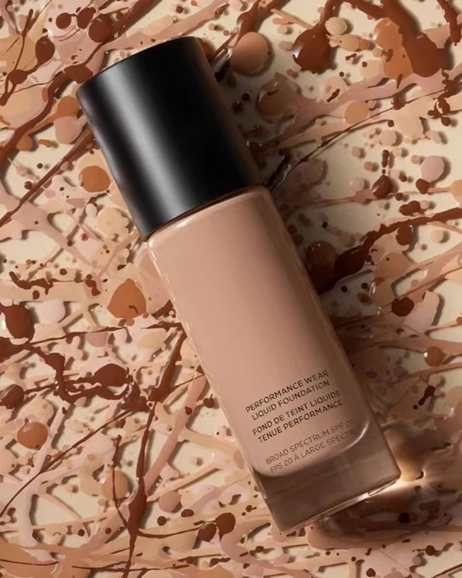 Vegan Foundation Natural Face Makeup Full Coverage Waterproof Long Lasting Liquid Private Label Matte Liquid Foundation