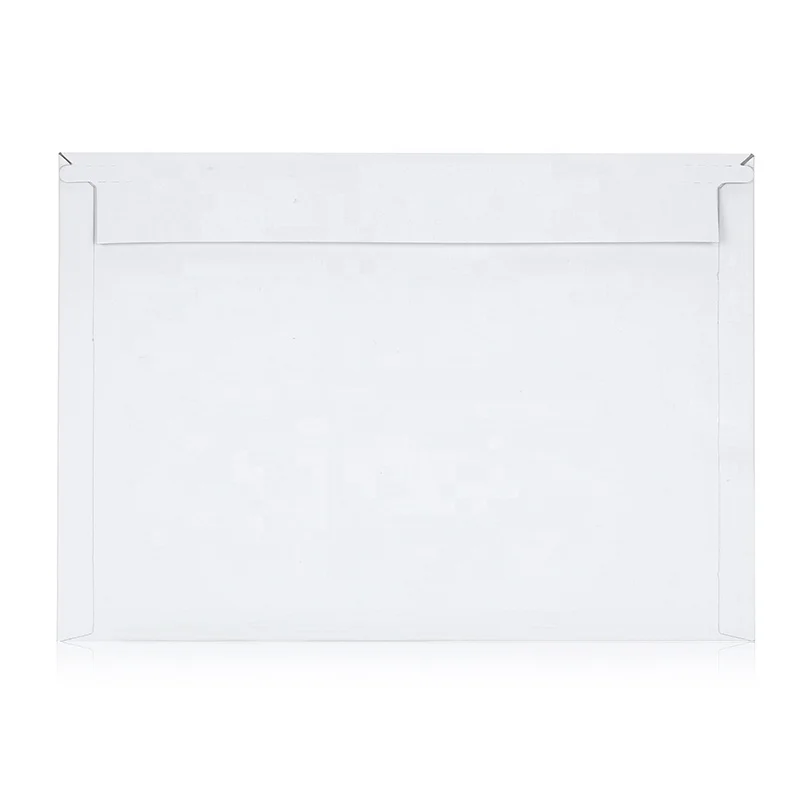 
Custom Printing Cardboard Envelope Rigid Shipping Mailer Durable Paper Mailer Envelope For Invoices/Documents 