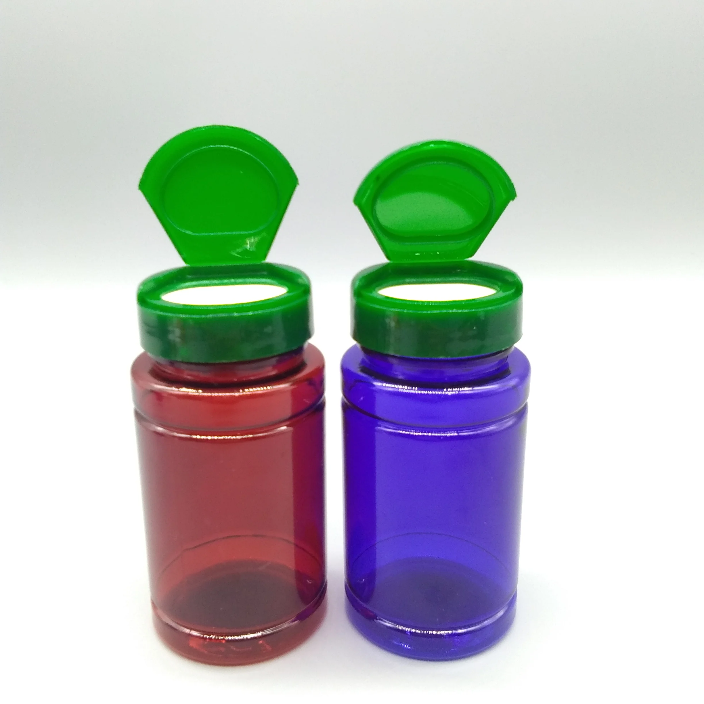 Healthcare Supplement PET Plastic Capsule Bottles 100cc 120cc 150cc 200cc 225cc With Tear Off ,Crc Cap, Screw Cap