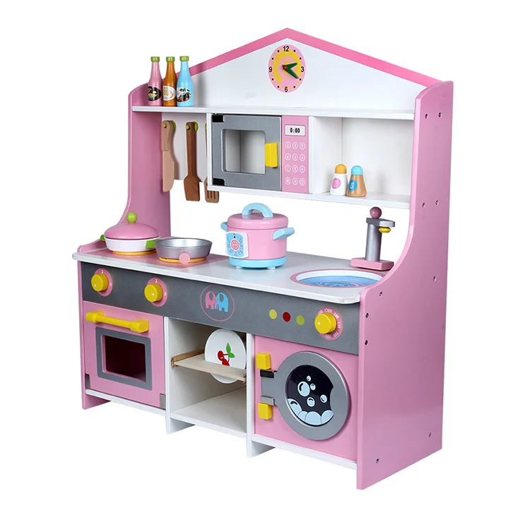 2020 best Australia hot selling educational preschool kids wooden furniture kitchen toys for kids