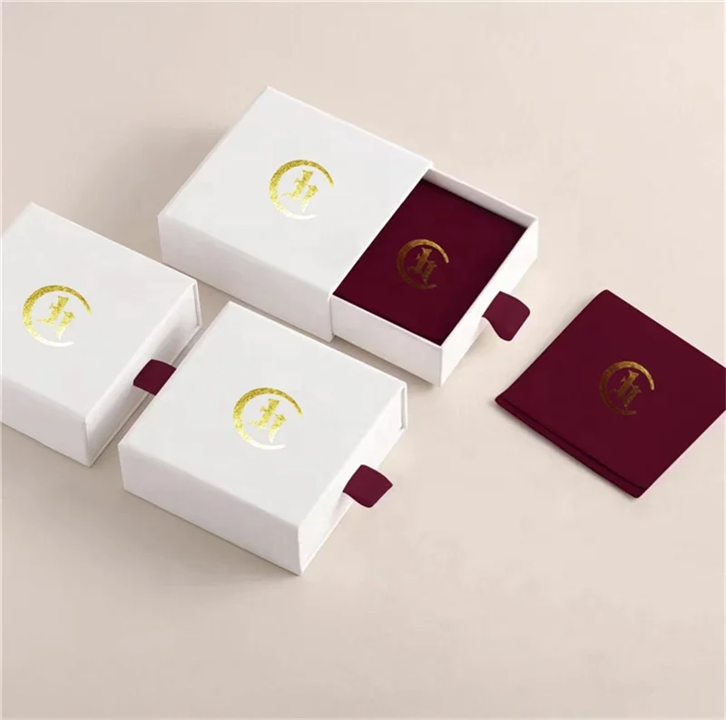 CH Wholesale Jewellery Packaging Jewelry Package Luxury Ring Bracelet Necklace Earrings Packaging Box Custom Jewelry Packaging
