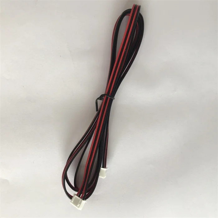 Custom 2468/22AWG 4pins wiring harness 300v red and black connecting wire with tin-plated terminal for auto boat aviation