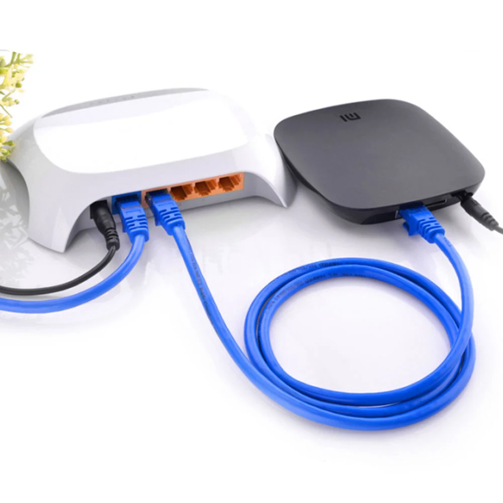 Напрямую с фабрики плоский Cat6 RJ45 1080P 4K 8K патч-корд Ethernet сетевой кабель 2 м UTP FTP