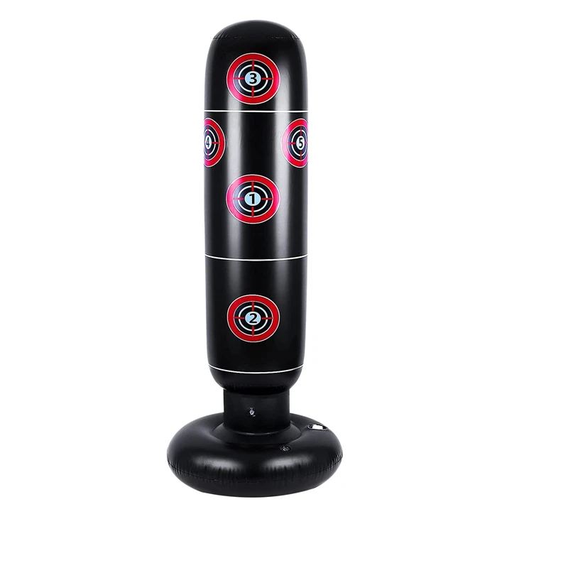 Inflatable Trumber Stress Relief Free Standing Aqua BoB Punching Bag