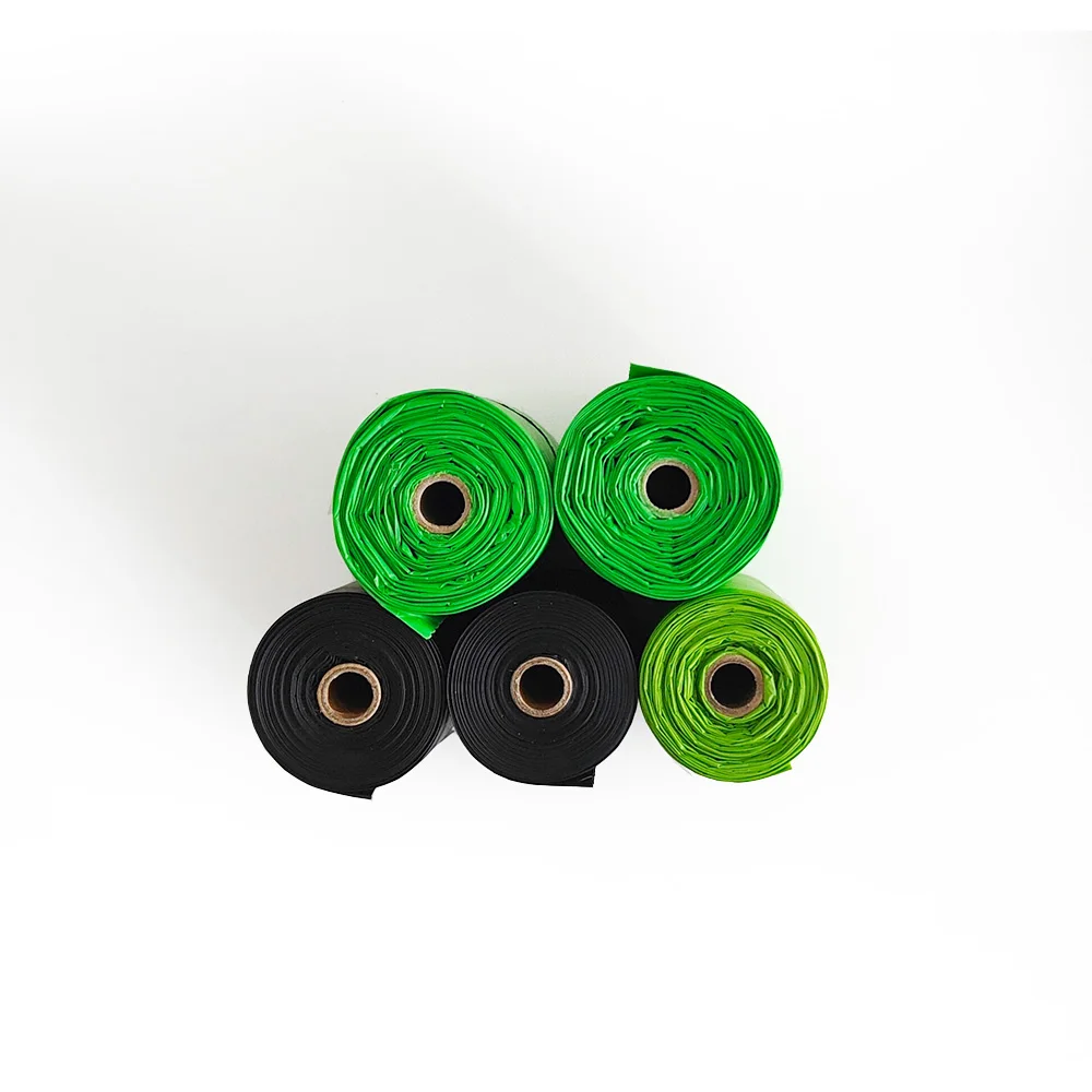 OEM Customized Logo pet poop bag supplier corn starch compostable bags